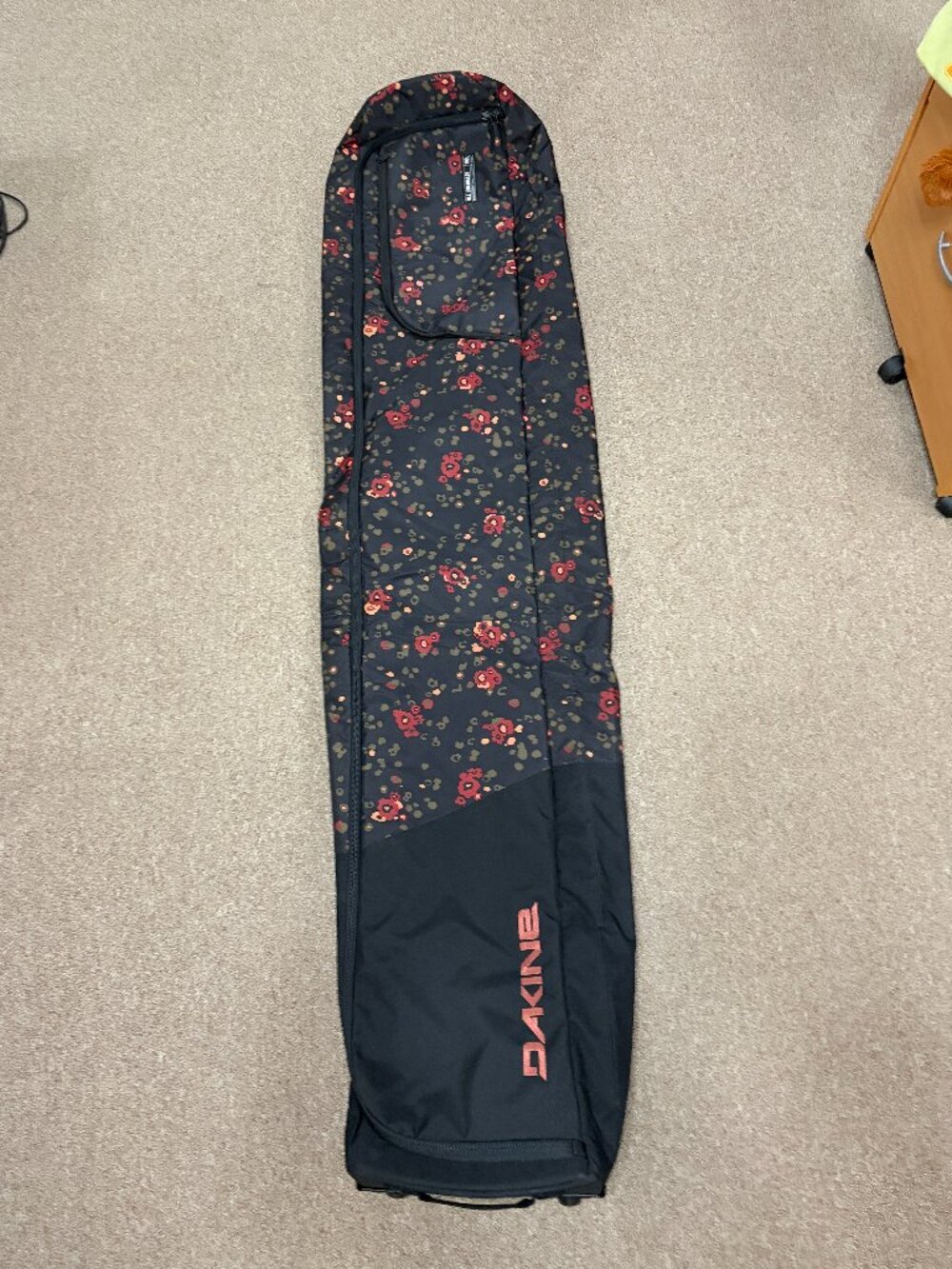 Dakine Red Poppy Fall Line Ski Roller Bag - 190cm